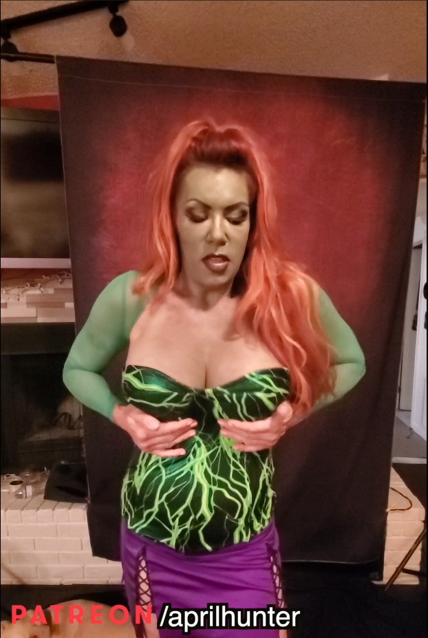 Behind The Scenes She-Hulk PEC Flexing - Official Website of April Hunter